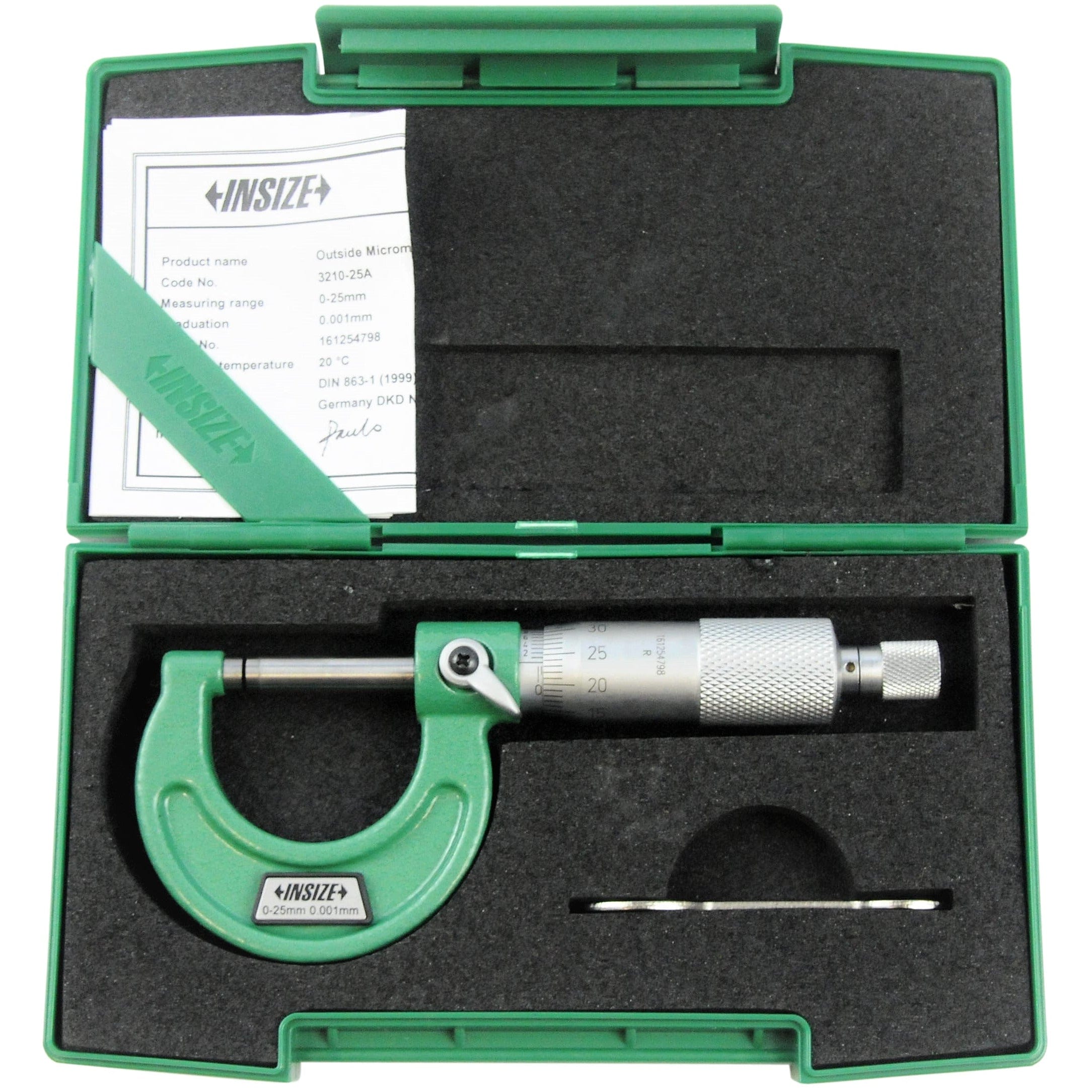Outside Micrometer 0–25mm: Complete Guide to Precision Measurement