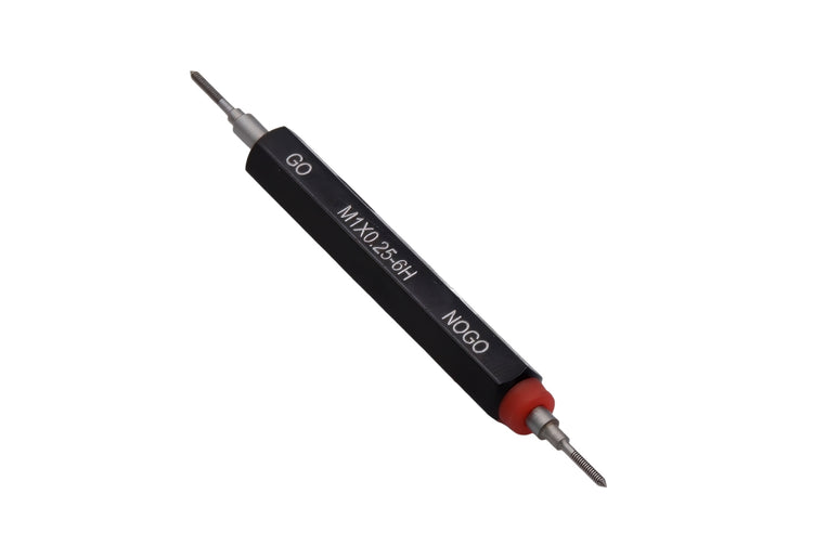 Insize Metric Thread Plug Gauge GO & NOGO M1 x 0.25 Class 6H Series 4130-1