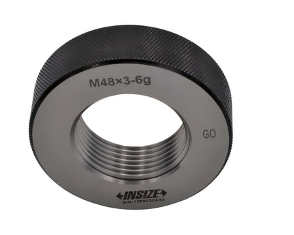 Insize Metric Fine Thread Ring Gauge GO M48 x 3.0 Class 6g Series 4129-48V