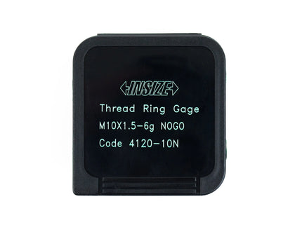 Insize NOGO Thread Ring Gauge M10X1.5 Series 4120-10N