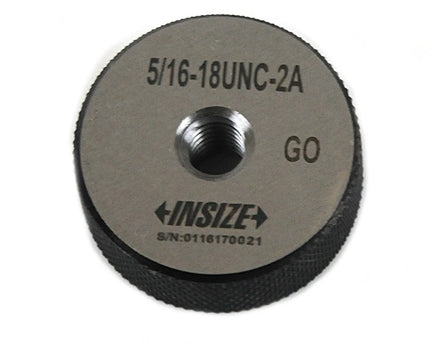Insize GO Thread Ring Gauge 5/16-24 UNF 2A Series 4121-5D2