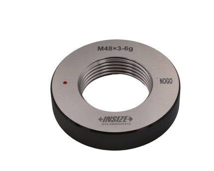 Insize Metric Fine Thread Ring Gauge NOGO M48 x 3 Class 6g Series 4129-48VN