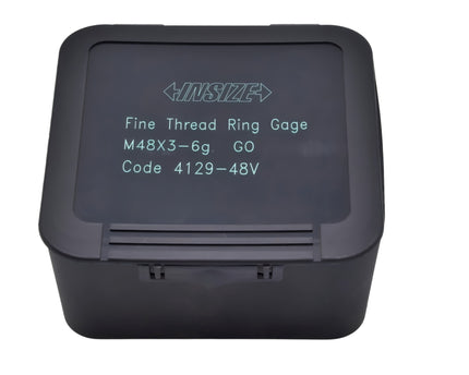 Insize Metric Fine Thread Ring Gauge GO M48 x 3.0 Class 6g Series 4129-48V