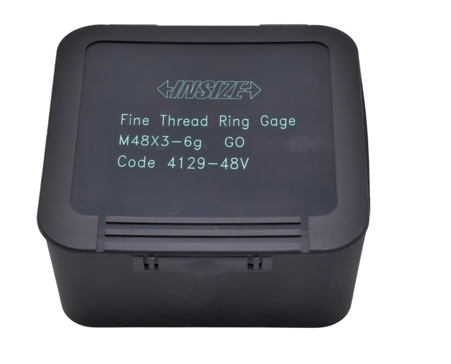 Insize Metric Fine Thread Ring Gauge GO M48 x 3.0 Class 6g Series 4129-48V