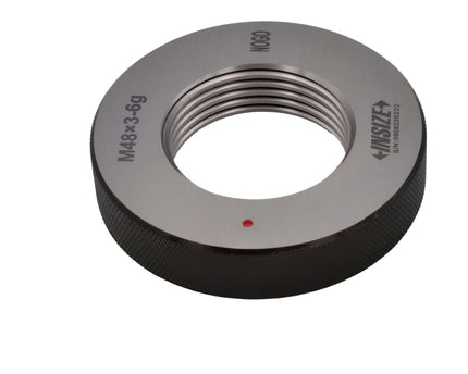 Insize Metric Fine Thread Ring Gauge NOGO M48 x 3 Class 6g Series 4129-48VN