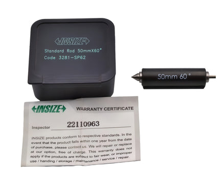 Insize Setting Standard for Screw Thread Mic 60° Series 3281