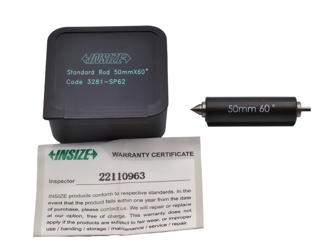 Insize Setting Standard for Screw Thread Mic 60° Series 3281
