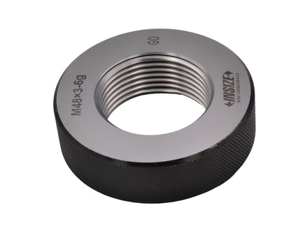 Insize Metric Fine Thread Ring Gauge GO M48 x 3.0 Class 6g Series 4129-48V
