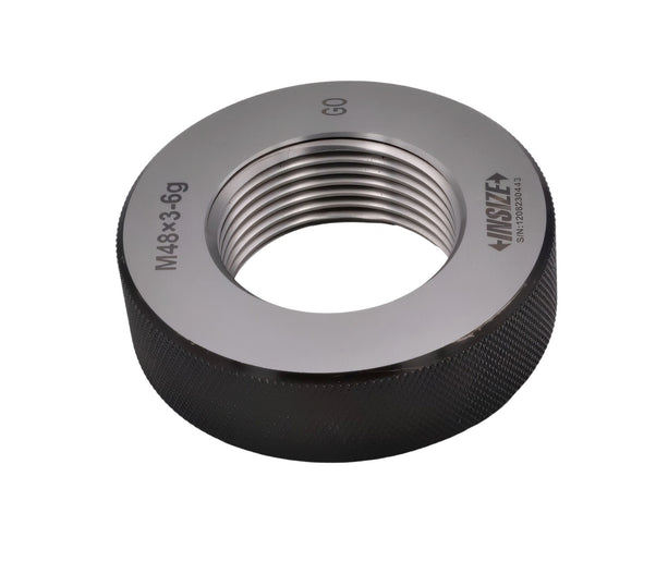 Insize Metric Fine Thread Ring Gauge GO M48 x 3.0 Class 6g Series 4129-48V