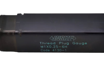 Insize Metric Thread Plug Gauge GO & NOGO M1 x 0.25 Class 6H Series 4130-1