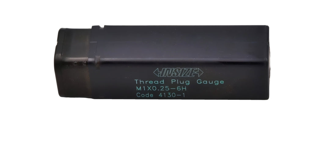Insize Metric Thread Plug Gauge GO & NOGO M1 x 0.25 Class 6H Series 4130-1