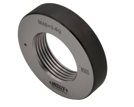 Insize Metric Fine Thread Ring Gauge NOGO M48 x 3 Class 6g Series 4129-48VN