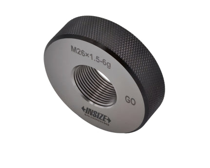 Insize Metric Fine Thread Ring Gauge GO M26 x 1.5 Class 6g Series 4129-26R