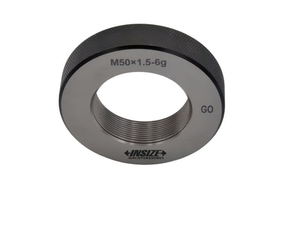 Insize Metric Fine Thread Ring Gauge GO M50 x 1.5 Class 6g Series 4129-50R