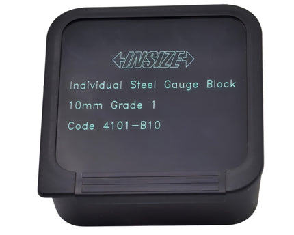 Insize Individual Steel Gauge Block 10mm Grade 1 Series 4101-B10