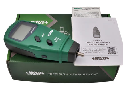 Insize Contact Tachometer Rotary Speed Line Speed Meter Series 9224-213