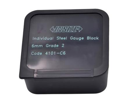 Insize Individual Steel Gauge Block 6mm Grade 2 Series 4101-C6