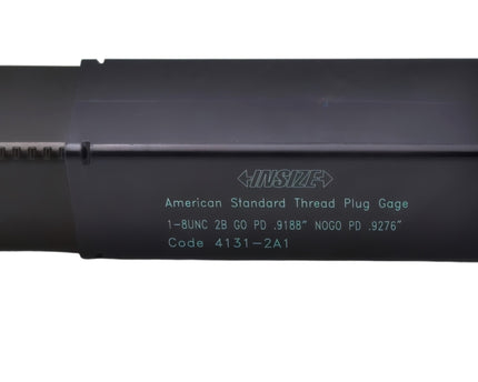 Insize American Standard Thread Plug Gauge 1-8 UNC Class 2B Series 4131-2A1