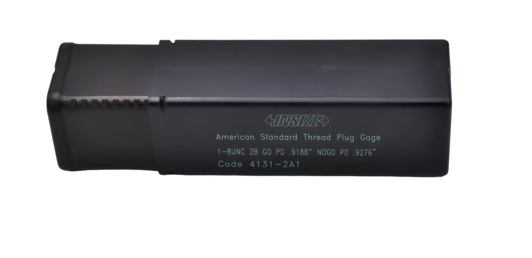 Insize American Standard Thread Plug Gauge 1-8 UNC Class 2B Series 4131-2A1