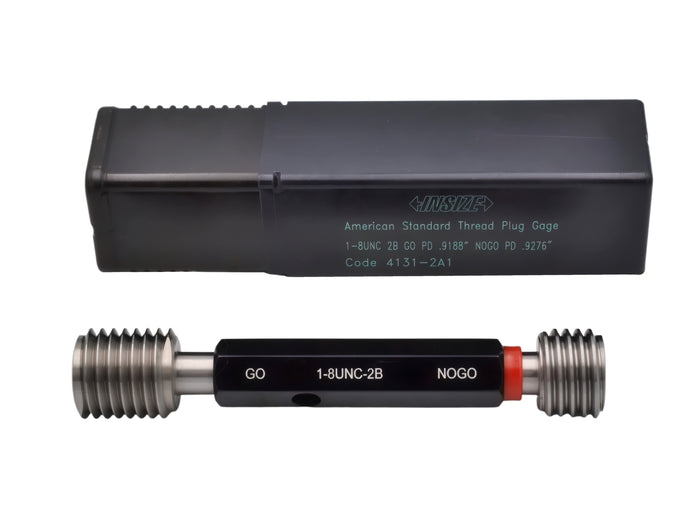 Insize American Standard Thread Plug Gauge 1-8 UNC Class 2B Series 4131-2A1