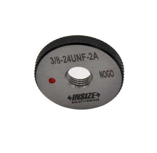Insize American Standard Thread Ring Gauge 3/8-24 UNF Class 2A NOGO Series 4121-3C2N