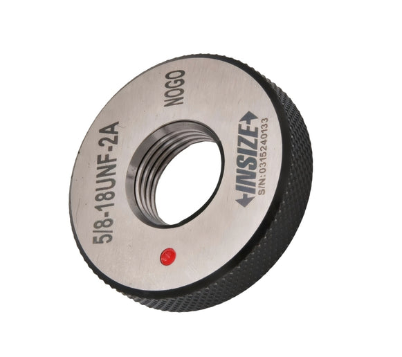 Insize American Standard Thread Ring Gauge 5/8-18 UNF Class 2A NOGO Series 4121-5C2N