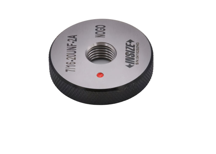 Insize American Standard Thread Ring Gauge 7/16-20 UNF Class 2A NOGO Series 4121-7D2N
