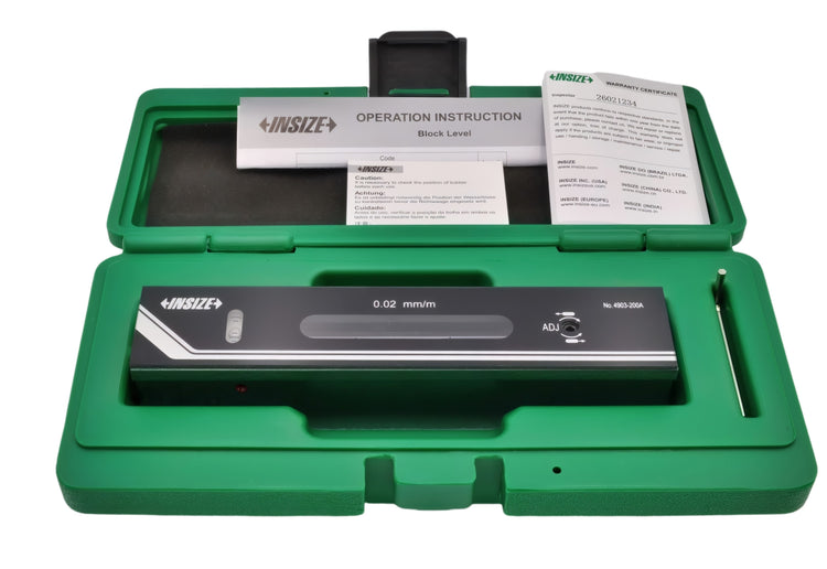 Insize Block Level 200mm Series 4903-200A