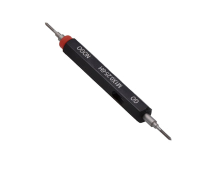Insize Metric Thread Plug Gauge GO & NOGO M1 x 0.25 Class 6H Series 4130-1