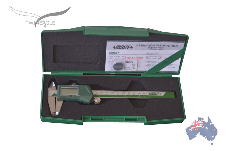 Insize Digital Caliper 0-150mm/0-6" Range Series 1108-150