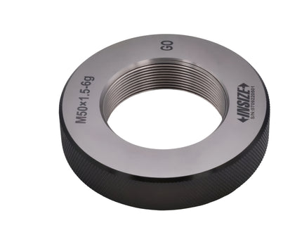 Insize Metric Fine Thread Ring Gauge GO M50 x 1.5 Class 6g Series 4129-50R