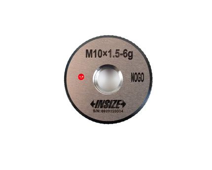 Insize NOGO Thread Ring Gauge M10X1.5 Series 4120-10N