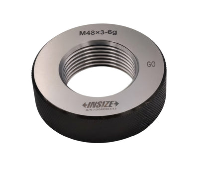 Insize Metric Fine Thread Ring Gauge GO M48 x 3.0 Class 6g Series 4129-48V