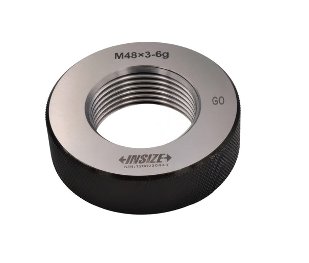 Insize Metric Fine Thread Ring Gauge GO M48 x 3.0 Class 6g Series 4129-48V