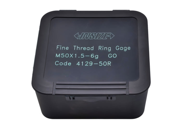 Insize Metric Fine Thread Ring Gauge GO M50 x 1.5 Class 6g Series 4129-50R