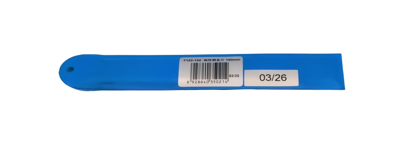 Insize Stainless Steel Ruler 150mm Metric Rule Series 7122-150