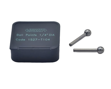 INSIZE ACCESSORIES Insize 1527-T104 Interchangeable Ball Tips – 1/4" (Ø6.35 mm)