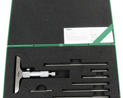 INSIZE Depth Micrometer Insize Metric Depth Micrometer 0-150mm Range Series 3240 - 150