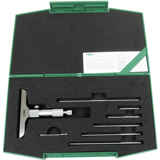 INSIZE Depth Micrometer Insize Metric Depth Micrometer 0-150mm Range Series 3240 - 150