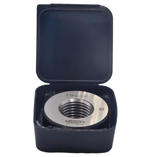 INSIZE Gauges Insize American Standard Thread Ring Gauge 1 1/4-8UN Class 2A GO Series 4121-1G58