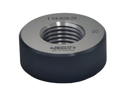 INSIZE Gauges Insize American Standard Thread Ring Gauge 1 1/4-8UN Class 2A GO Series 4121-1G58