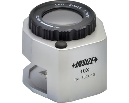 INSIZE Magnification Glasses Insize Magnifier 10x with Illumination - Series 7524-10
