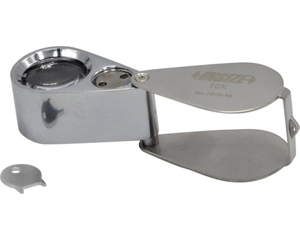 INSIZE Magnification Glasses Insize x10 Illuminated Pocket Magnification Lens - Series 7515-10