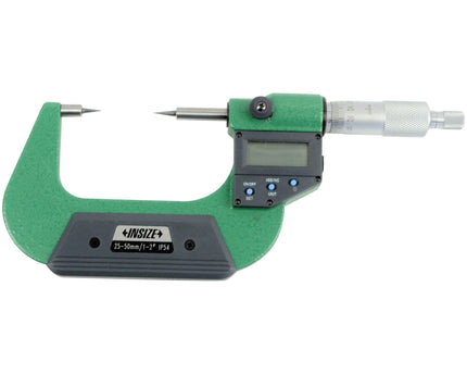 INSIZE Manufacturing Insize Digital Point Micrometer 25-50mm/1-2" Range Series 3530-50BA