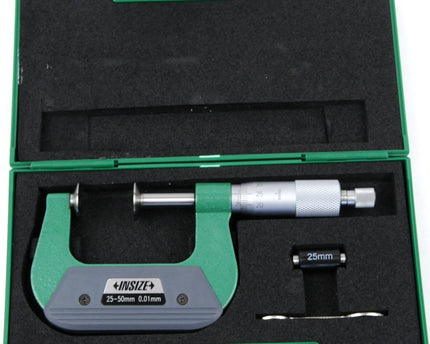 INSIZE Manufacturing Insize Disc Micrometer 25-50mm Range Series 3294-50