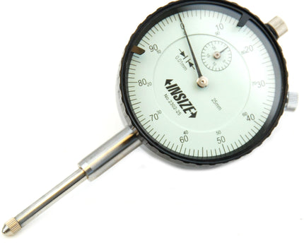 INSIZE Manufacturing Insize Metric Lug Back Dial Indicator 25mm Range Series 2302-25