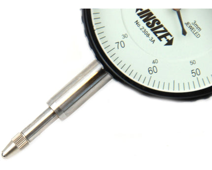 INSIZE Manufacturing Insize Metric Lug Back Dial Indicator 3mm Range Series 2308-3A