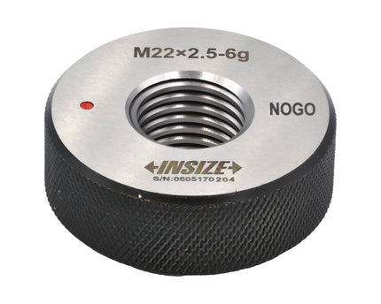 INSIZE Manufacturing Insize NOGO Thread Ring Gauge M22X2.5 Series 4120-22N