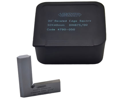 INSIZE MEASURING EQUIPMENT Insiz Beveled Edge Square 50×40 mm Grade 00 Series 4790-050