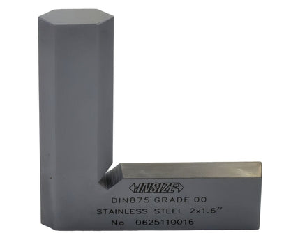 INSIZE MEASURING EQUIPMENT Insiz Beveled Edge Square 50×40 mm Grade 00 Series 4790-050